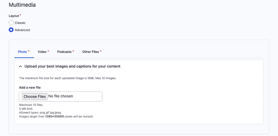 Multimedia Content Screenshot